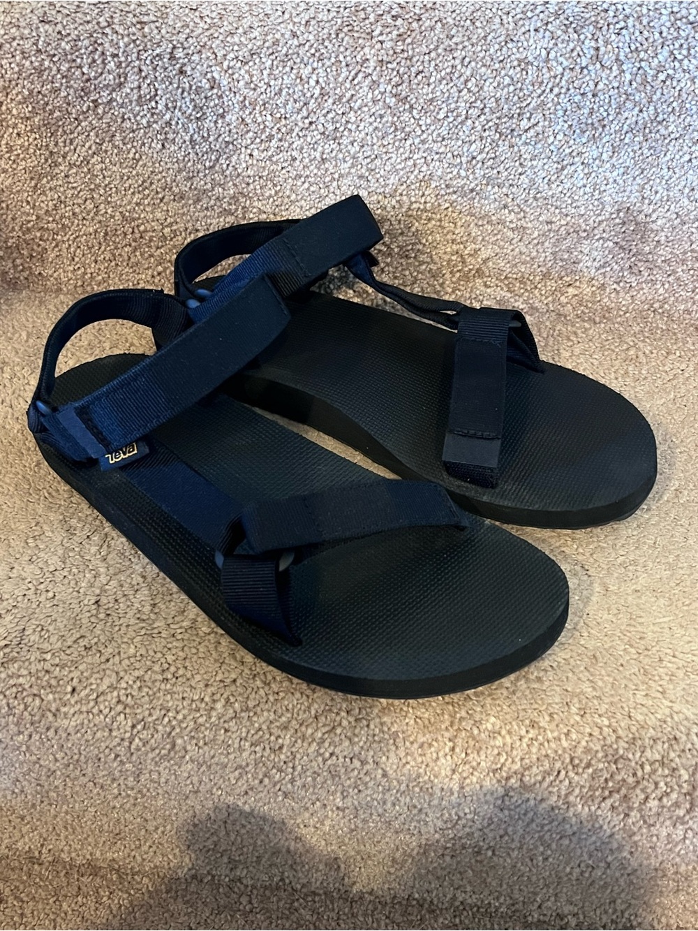 Teva Men’s Black Velcro Sport Sandals